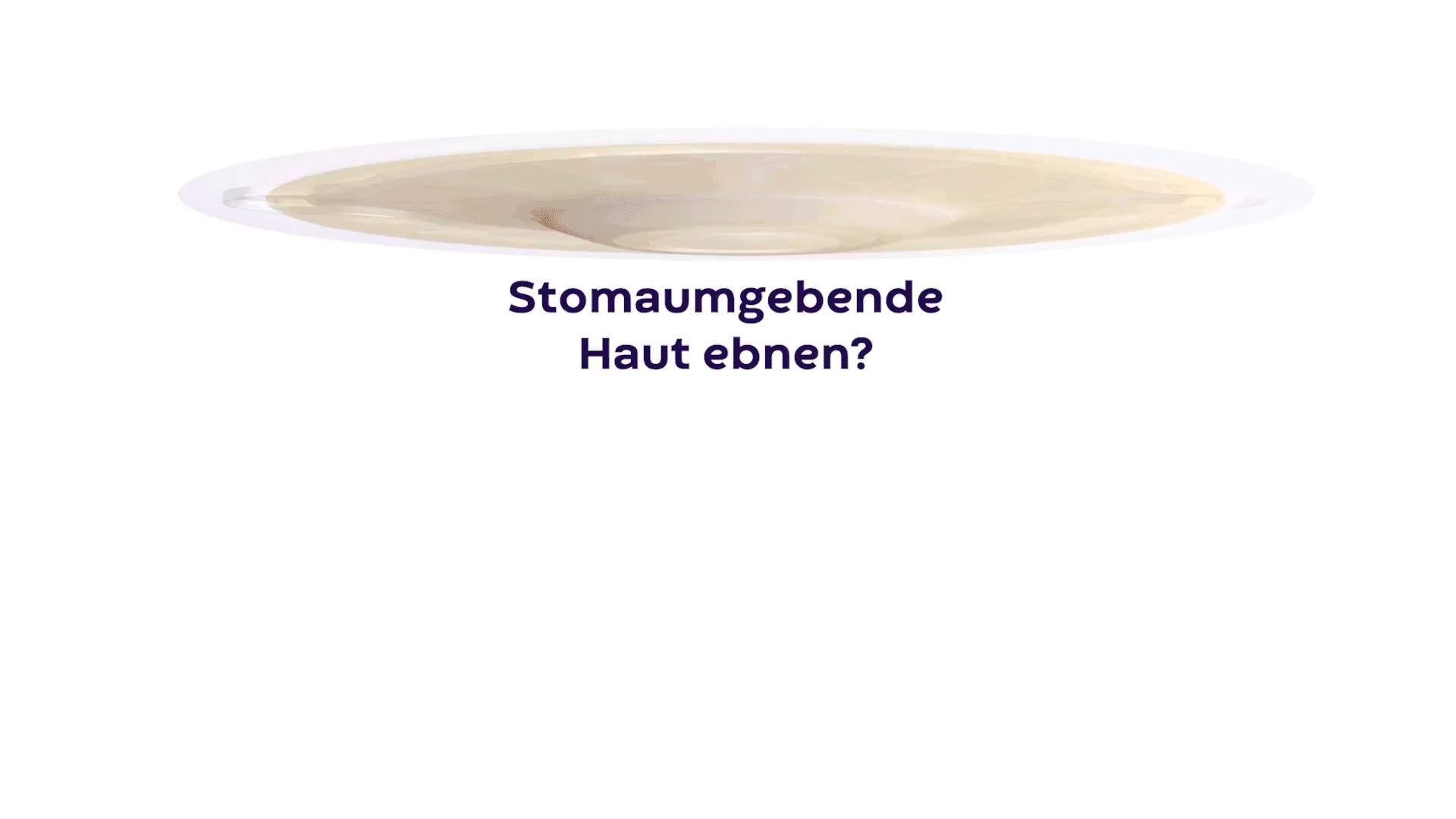 Hautschutzplatte mit Hautfalten
