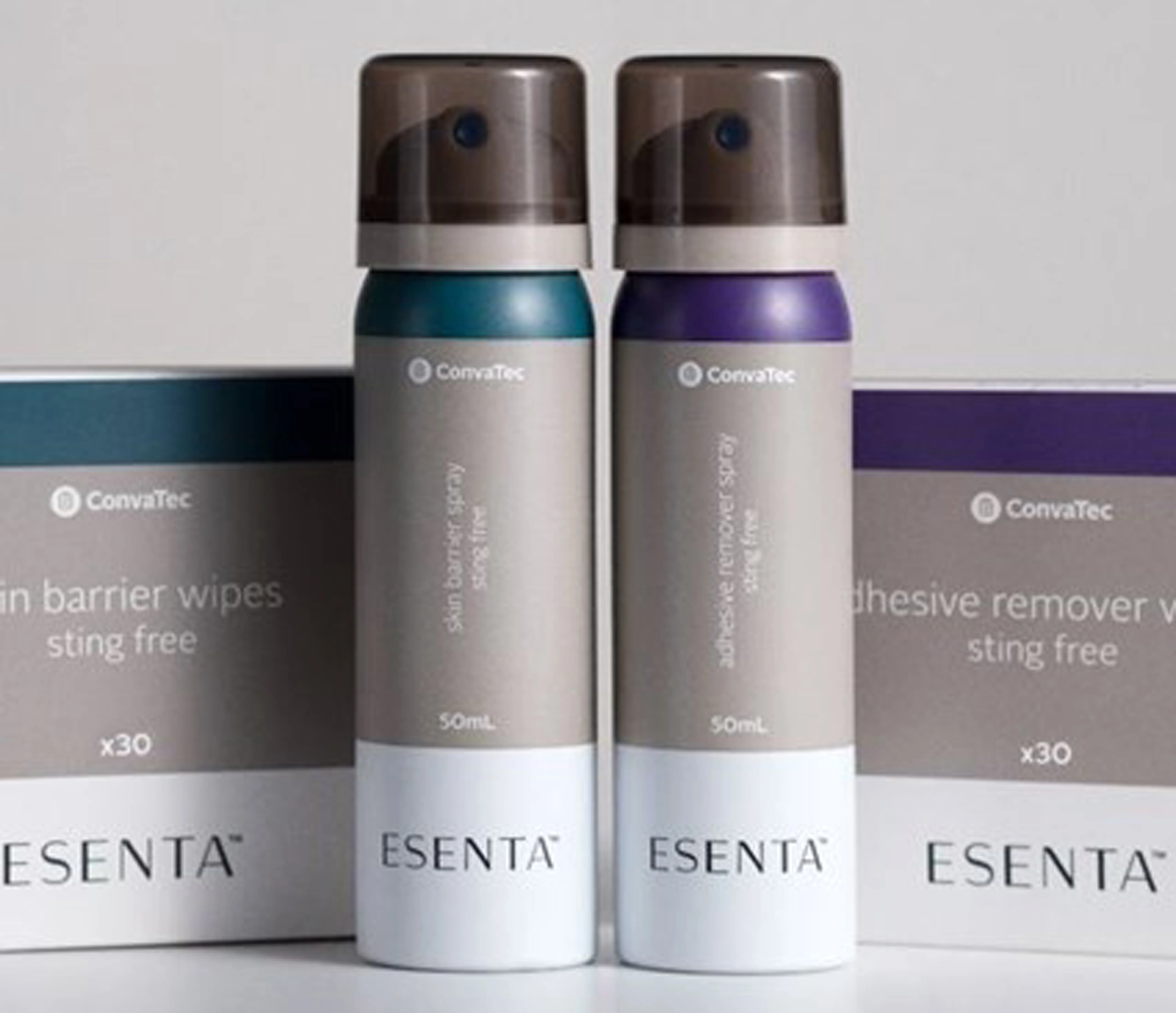 página de inicio de accesorios para ostomía productos de preparación de la piel