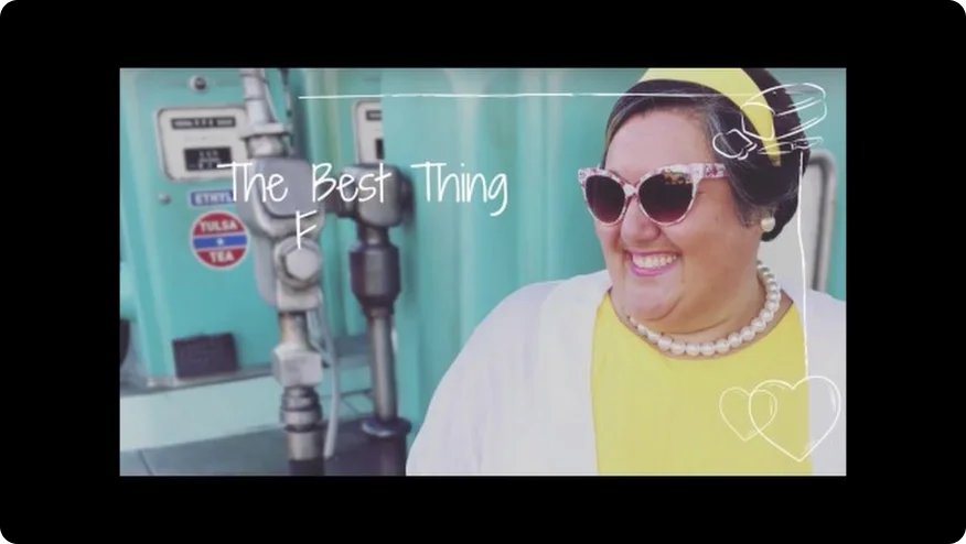 Una miniatura de video de Sarah hablando sobre cómo cambiar su dieta para adaptarla a su estilo de vida después de la cirugía.