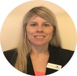 a person with long hair